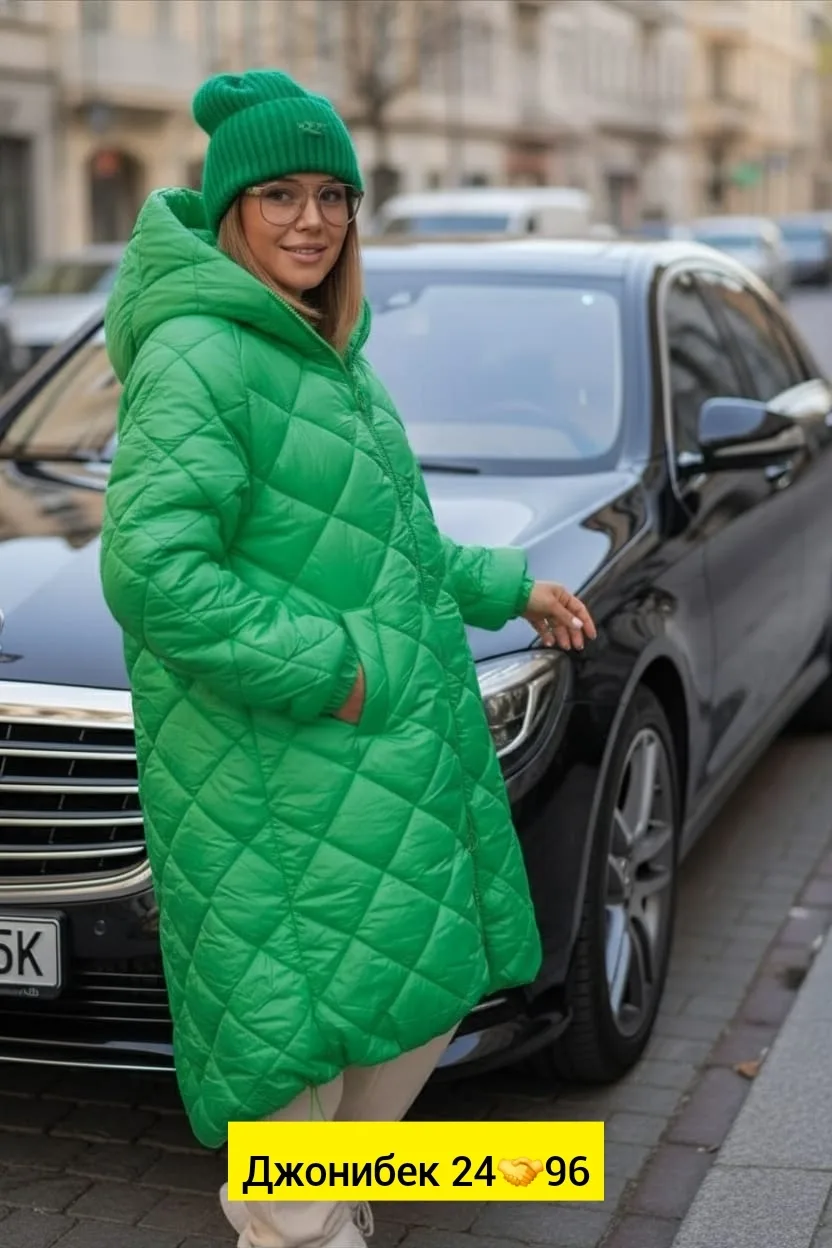 Куртка синтепон синяя — фото 1