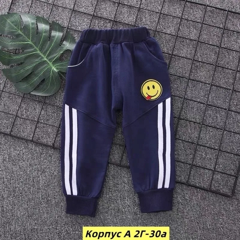 Спортивные штаны из двухнитки, подходят для повседневной носки — фото 2