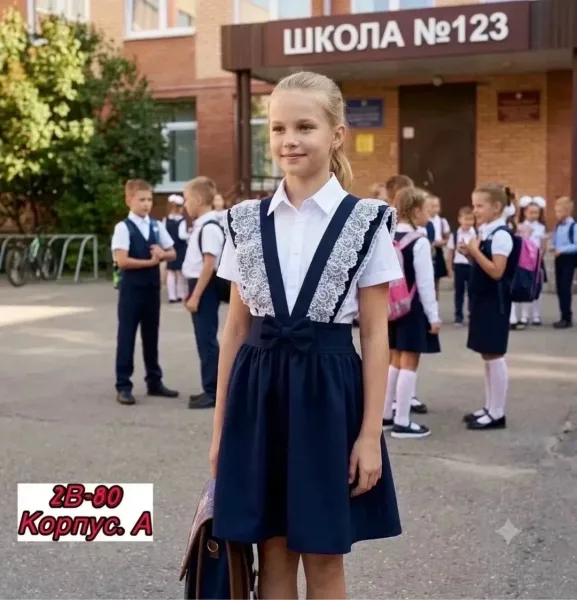 Сарафан из хлопка — фото 2
