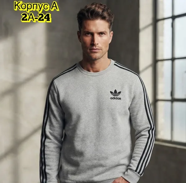Мужская кофта из натурального хлопка — фото 7