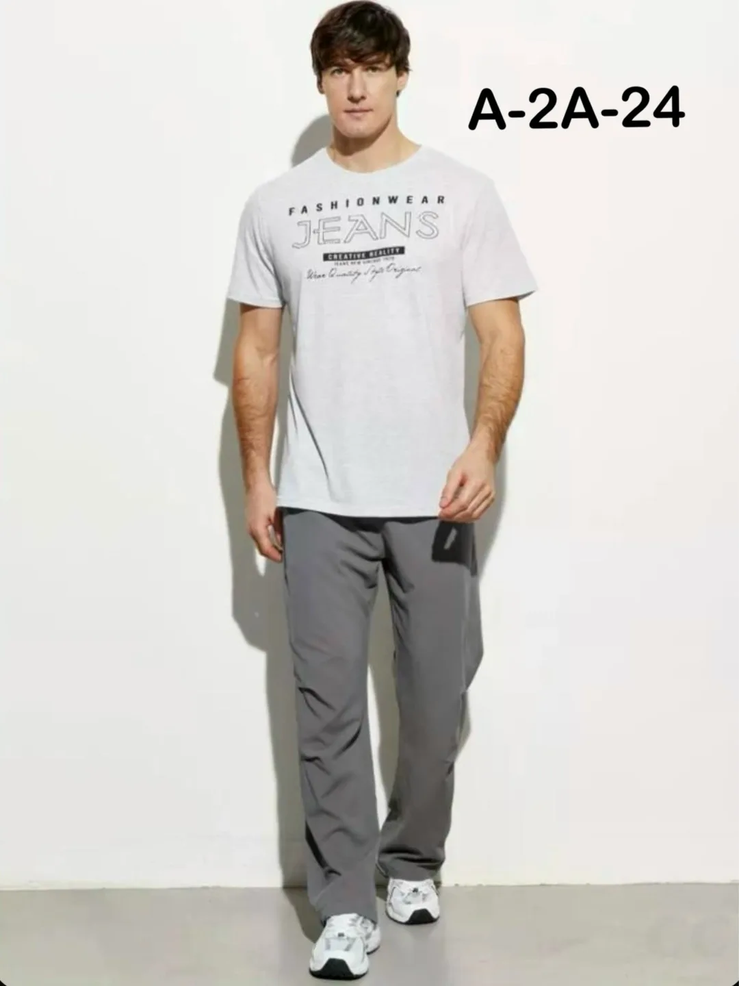Мужская футболка из 100 хлопка — фото 1
