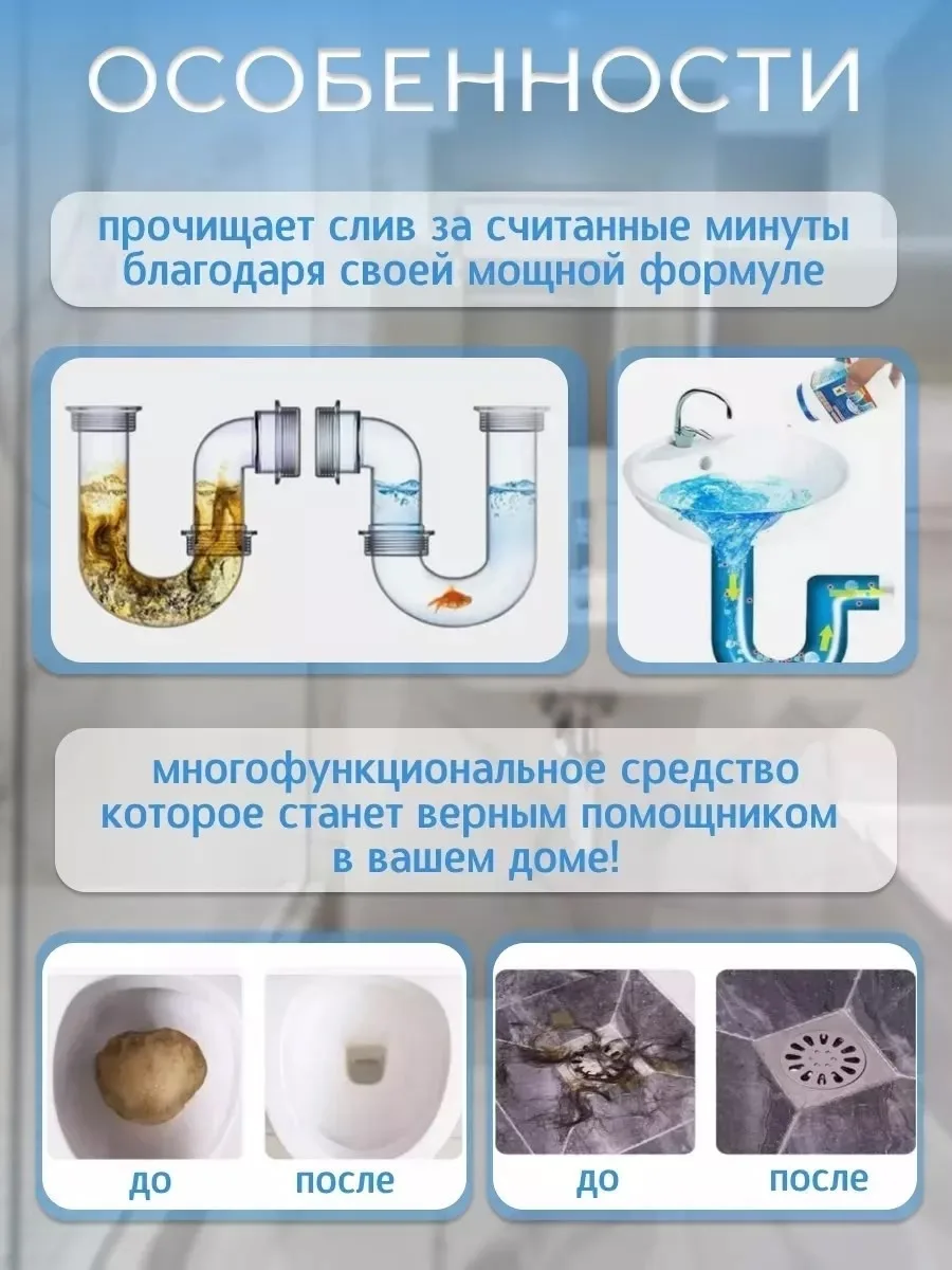 Антизасор - средство для очистки труб — фото 9