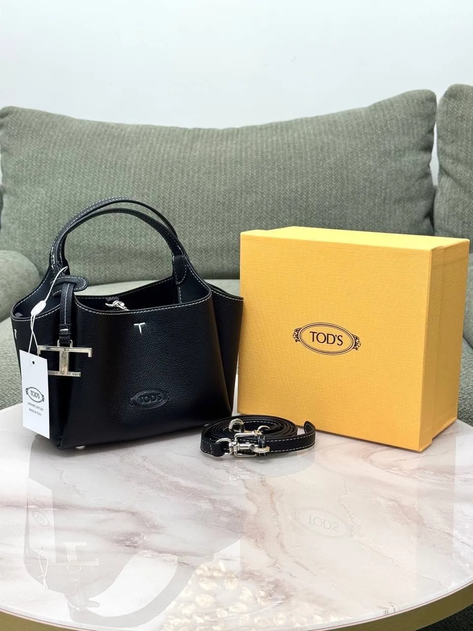 Сумка TODS из экокожи люкс — фото 2