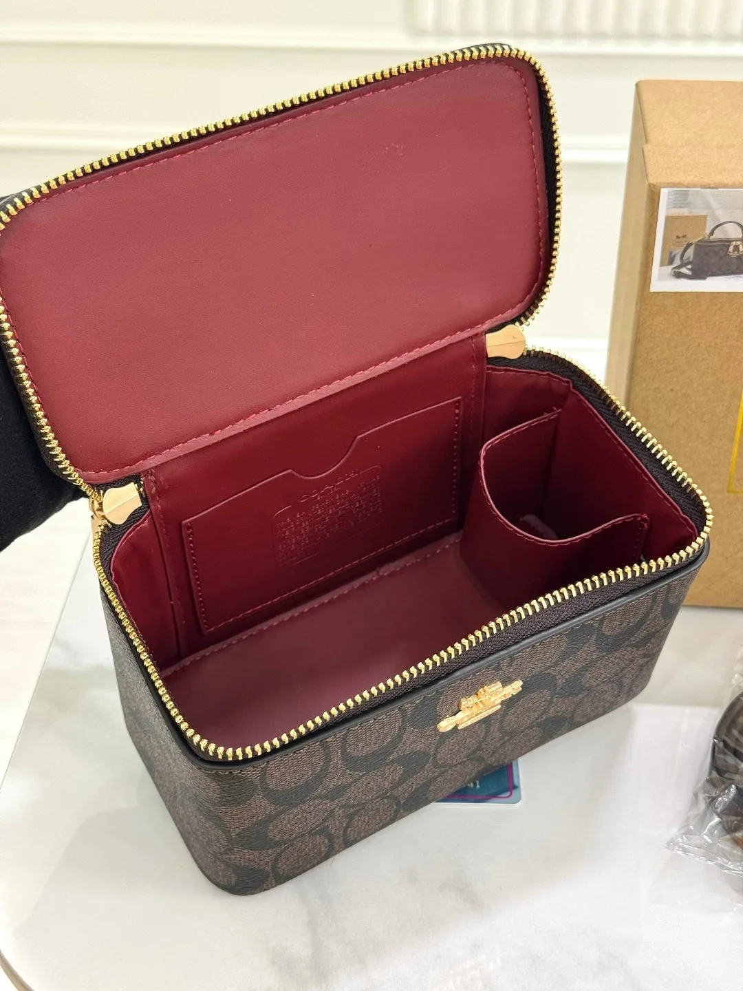 Сумка COACH из экокожи люкс — фото 11