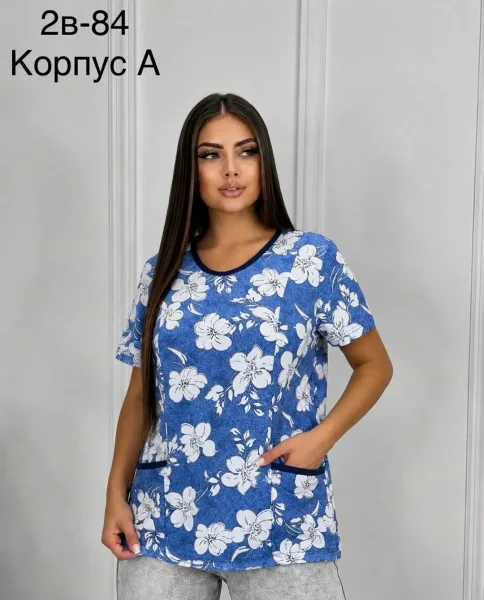 Футболка женская хлопок — фото 12