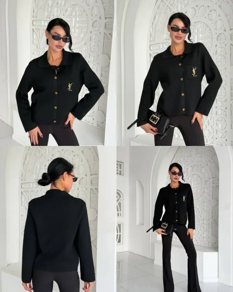 Юбка мягко облегает фигуру, не перегружая образ лишними деталями — фото 10