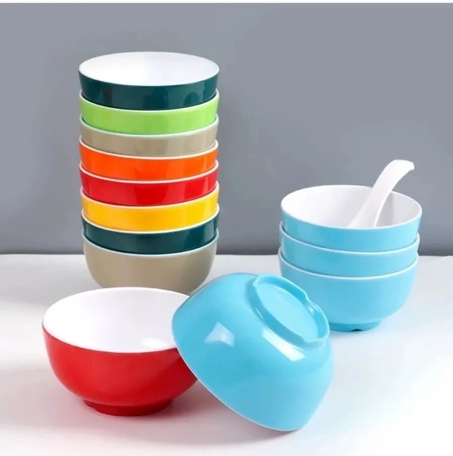 Миска из меламина набор 5 штук — фото 9
