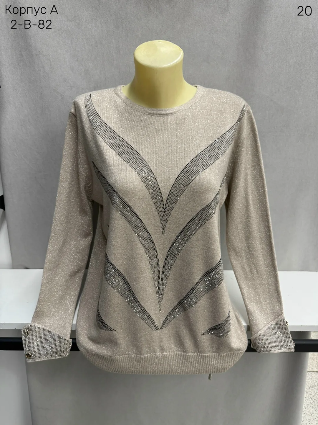 Блузка Imitation Wool Разные цвета — фото 2