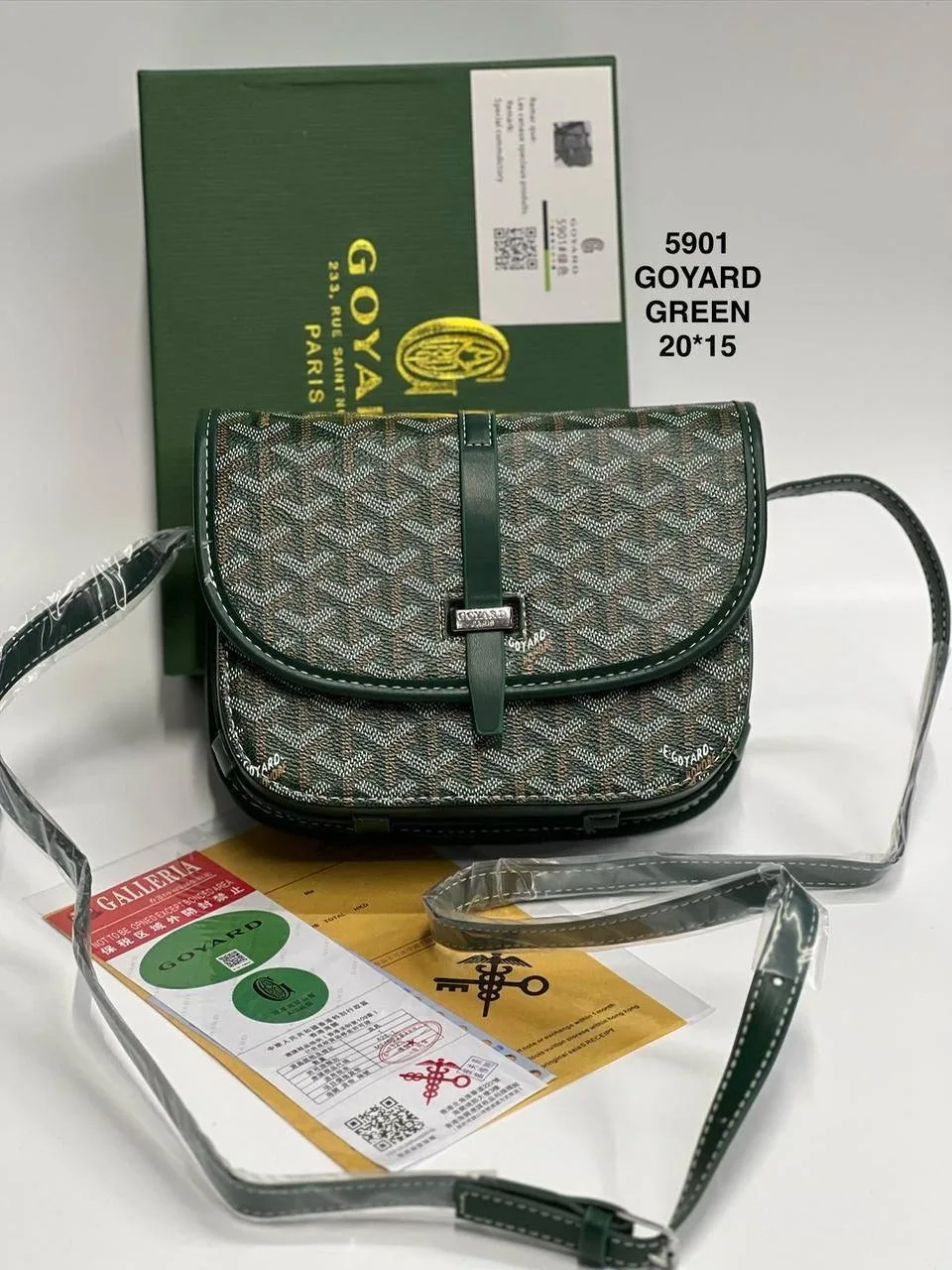 Сумка GOYARD из экокожи — фото 1