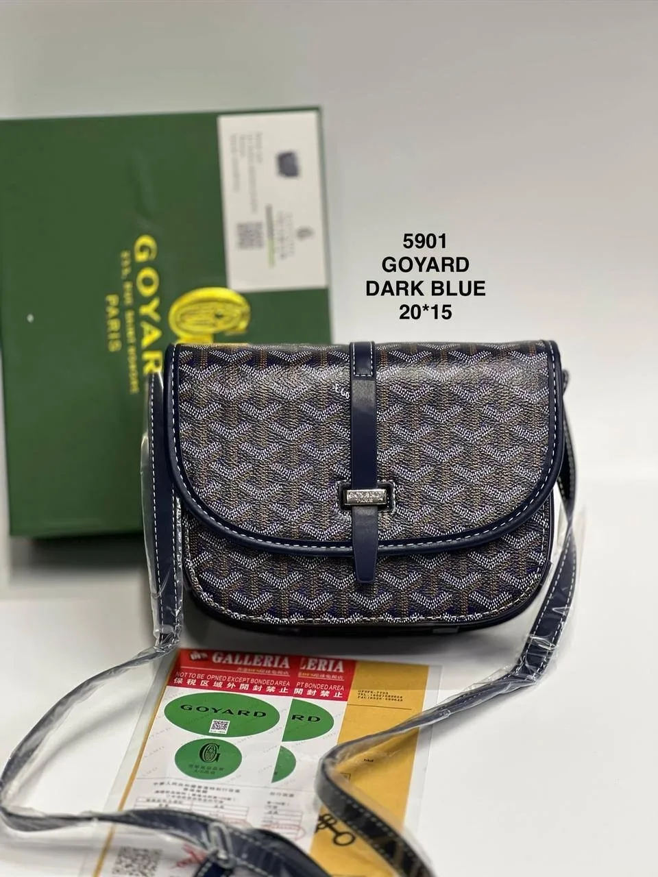 Сумка GOYARD из экокожи — фото 4