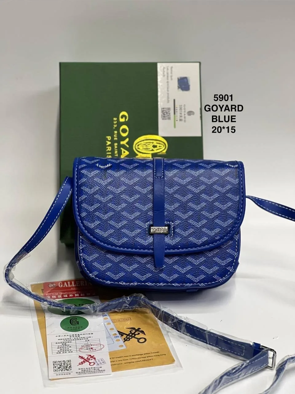 Сумка GOYARD из экокожи — фото 6