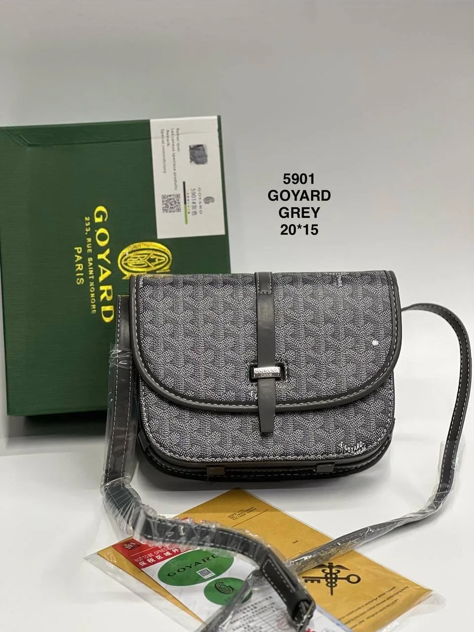 Сумка GOYARD из экокожи — фото 8