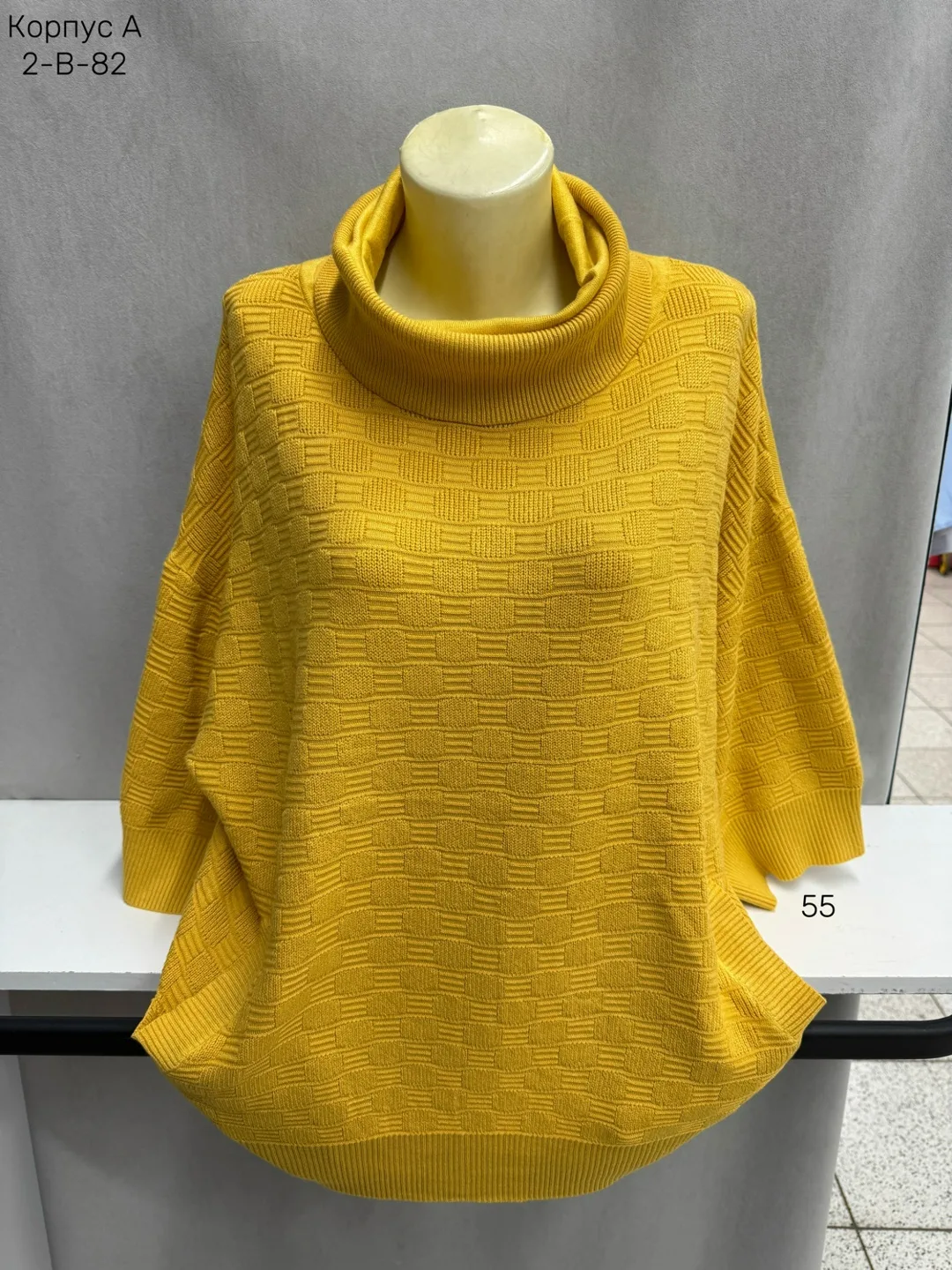 Свитер из 80 хлопка и 20 эластана 80 COTTON, 20 ELASTANE — фото 3