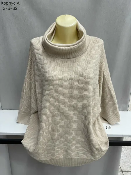 Свитер из 80 хлопка и 20 эластана 80 COTTON, 20 ELASTANE — фото 4