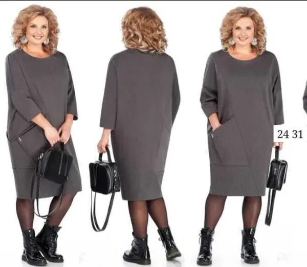 Платье Ткань трикотаж — фото 1