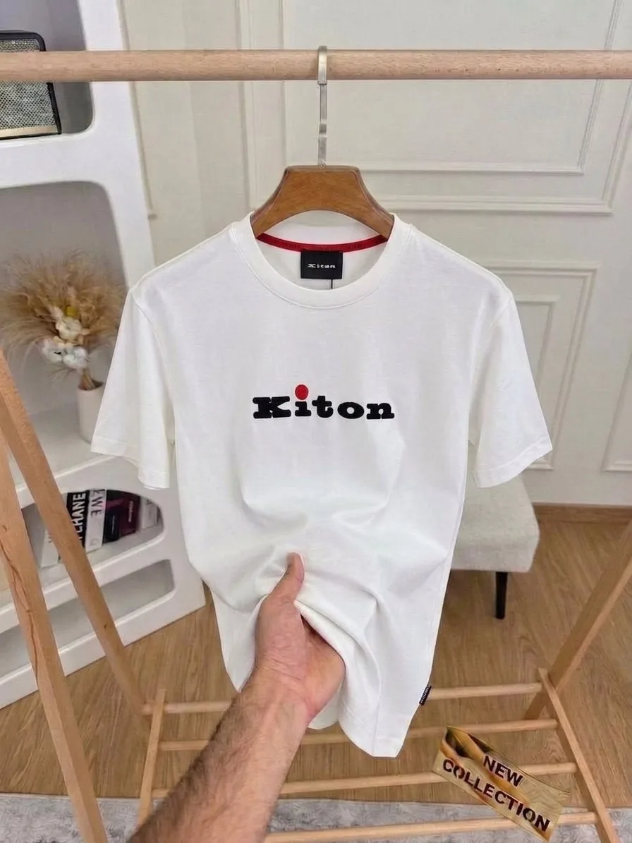 Футболка KITON мужская 100 хлопок — фото 5
