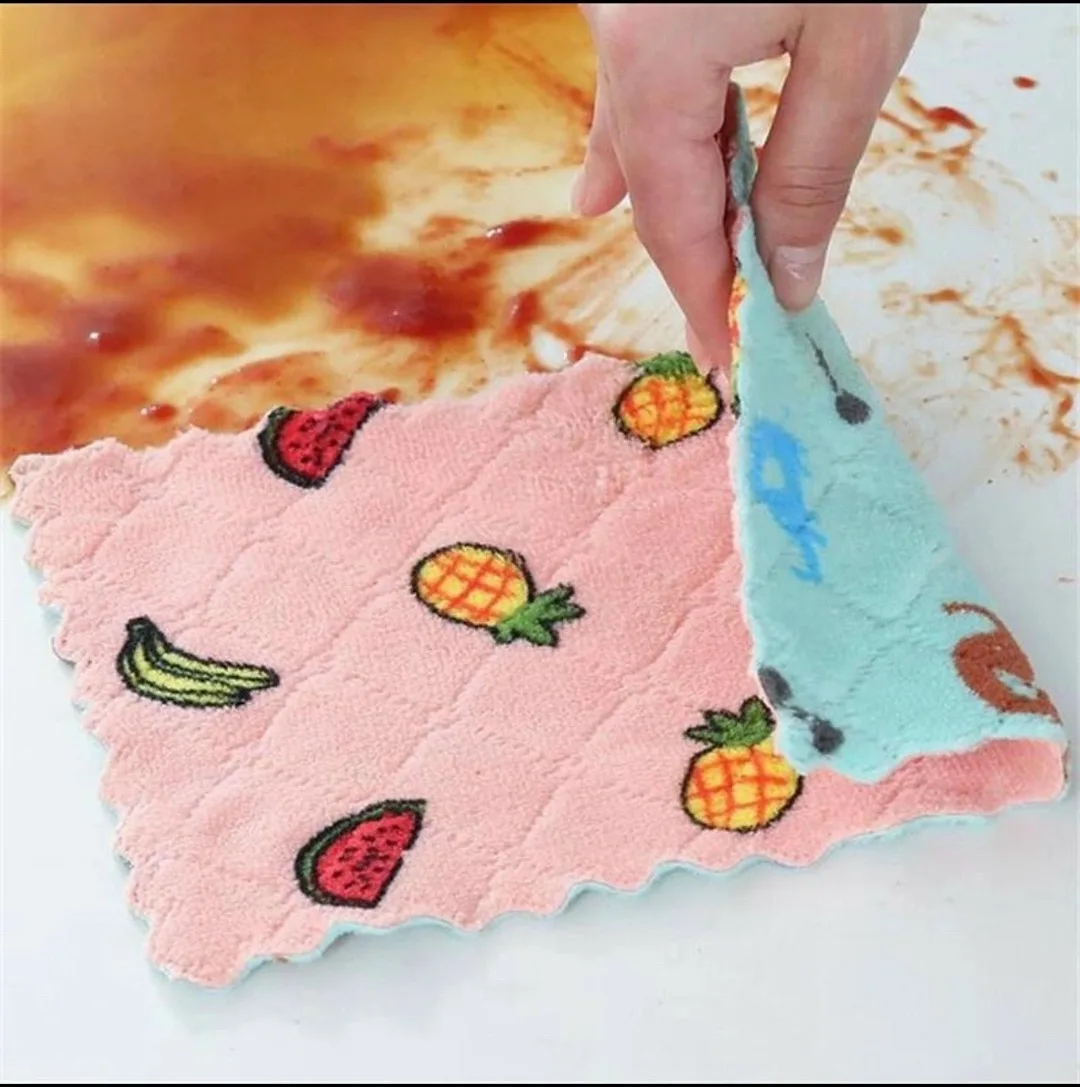 Набор из 10 салфеток из микрофибры для уборки — фото 9