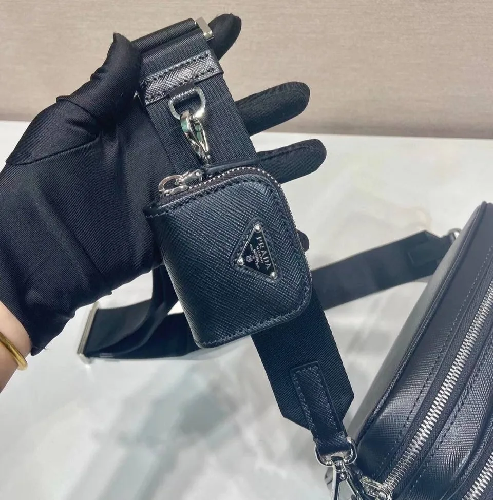 Кошелёк Prada Saffiano Cross-Body — фото 2