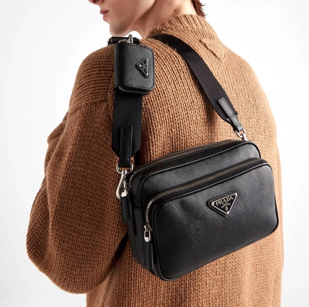 Кошелёк Prada Saffiano Cross-Body — фото 5