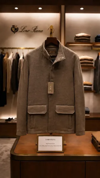 Куртка Loro Piana Premium из кашемира и шерсти — фото 1