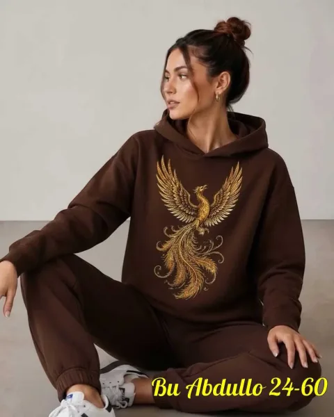 Костюм двойка из двунитки на флисе Двунитка на флисе — фото 2