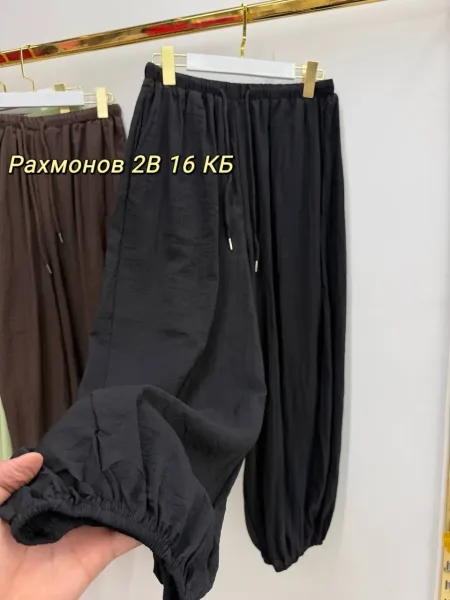 Брюки Штаны, ткань — фото 60