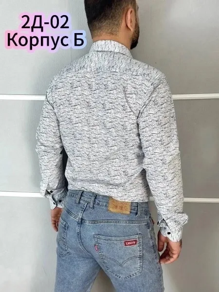 Рубашка хлопок 100 — фото 4