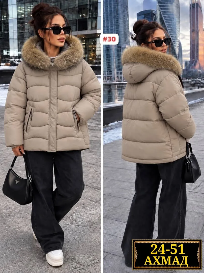Зимняя куртка из холлофайбера — фото 4