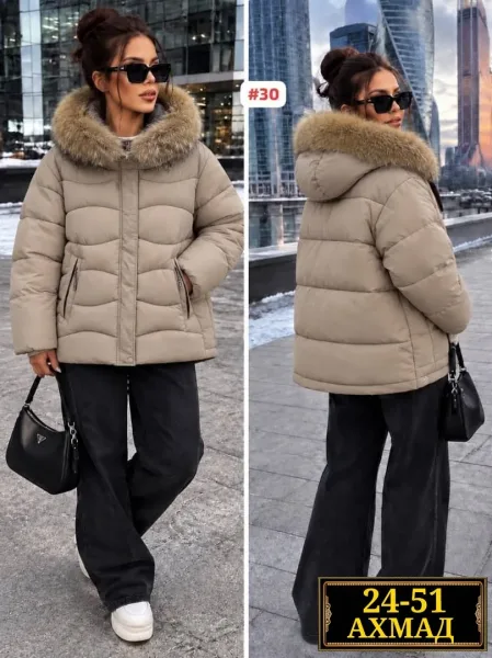Зимняя куртка из холлофайбера — фото 4