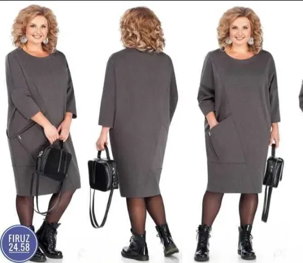 Платье трикотаж — фото 1