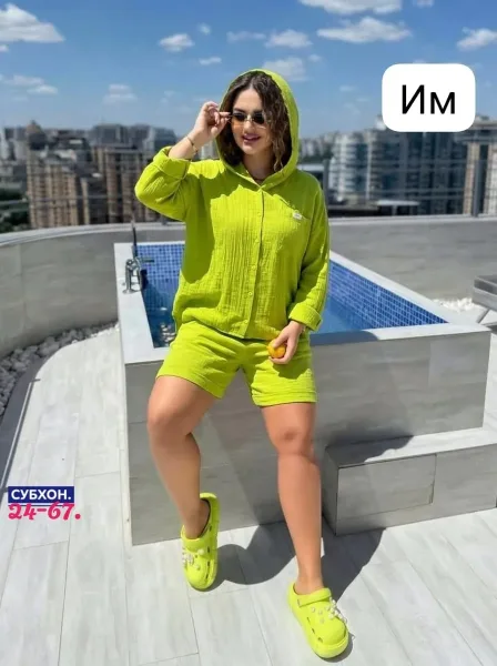 Шортики хлопок — фото 1
