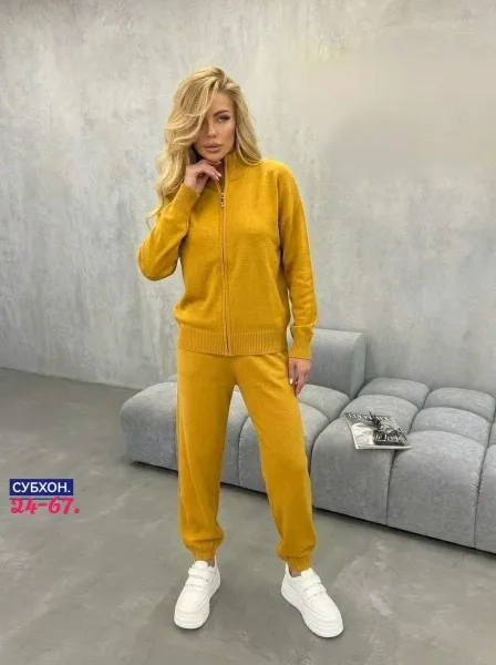 Женский костюм из фабричной ткани Лапша — фото 3