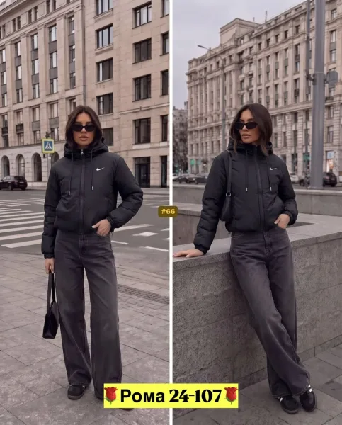 Курка демисезонная из качественного материала, подходит для повседневной носки — фото 2