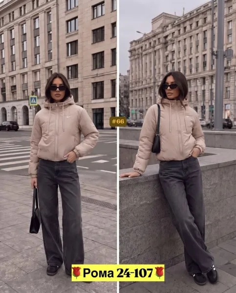 Курка демисезонная из качественного материала, подходит для повседневной носки — фото 4