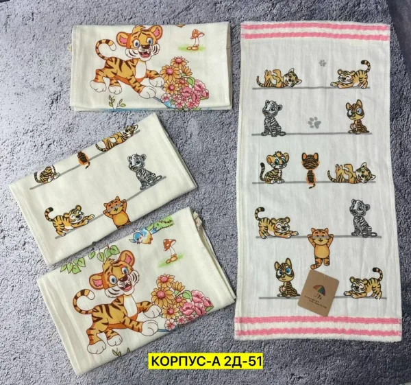 Мягкое, быстро сохнущее полотенце из хлопка, хорошо впитывает влагу — фото 3