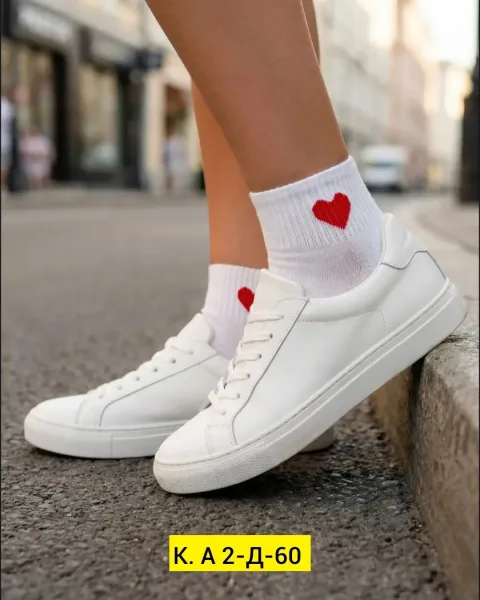 Носки женские из хлопка — фото 31