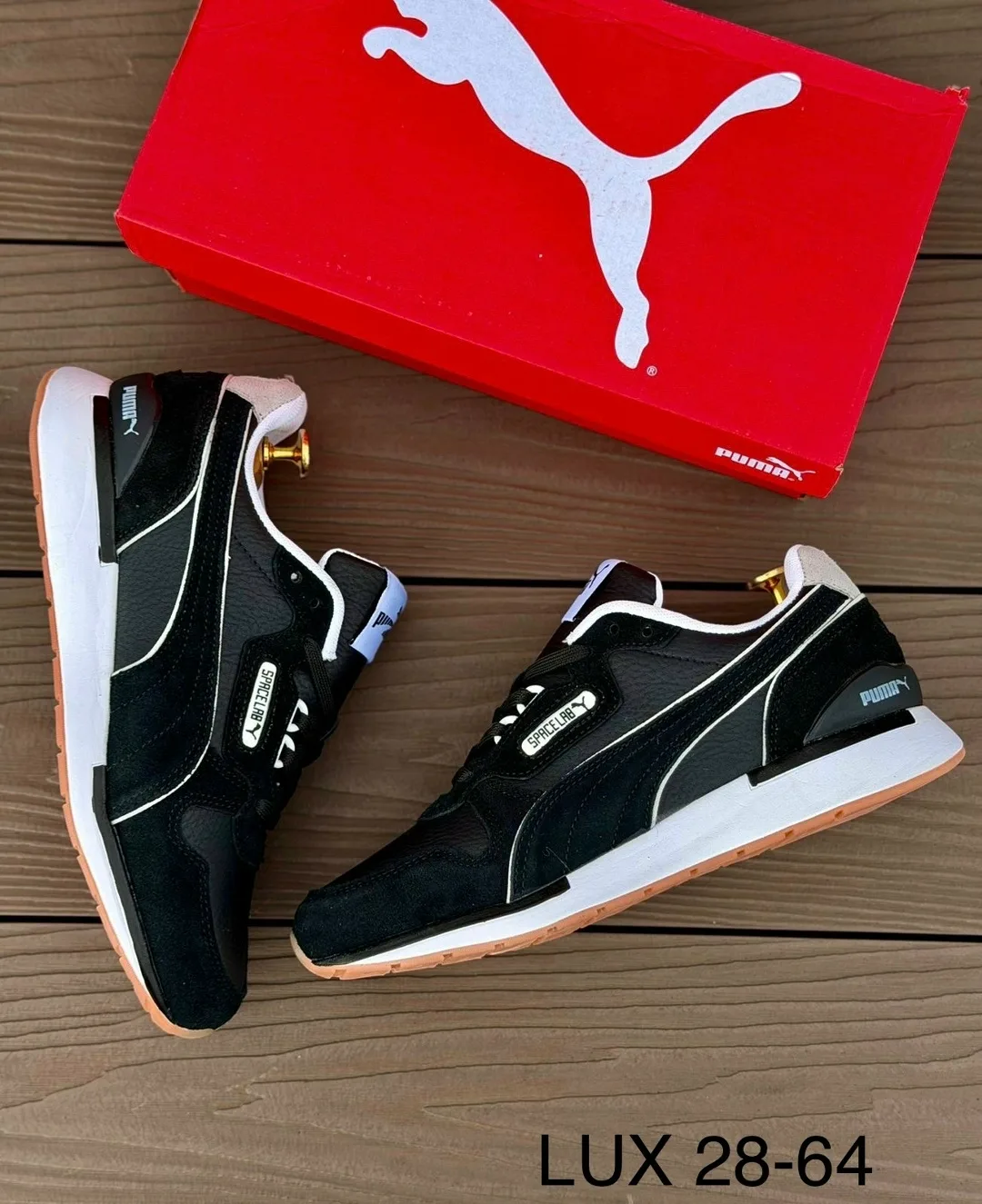 Кеды PUMA мужские из натуральной замши и кожи — фото 2
