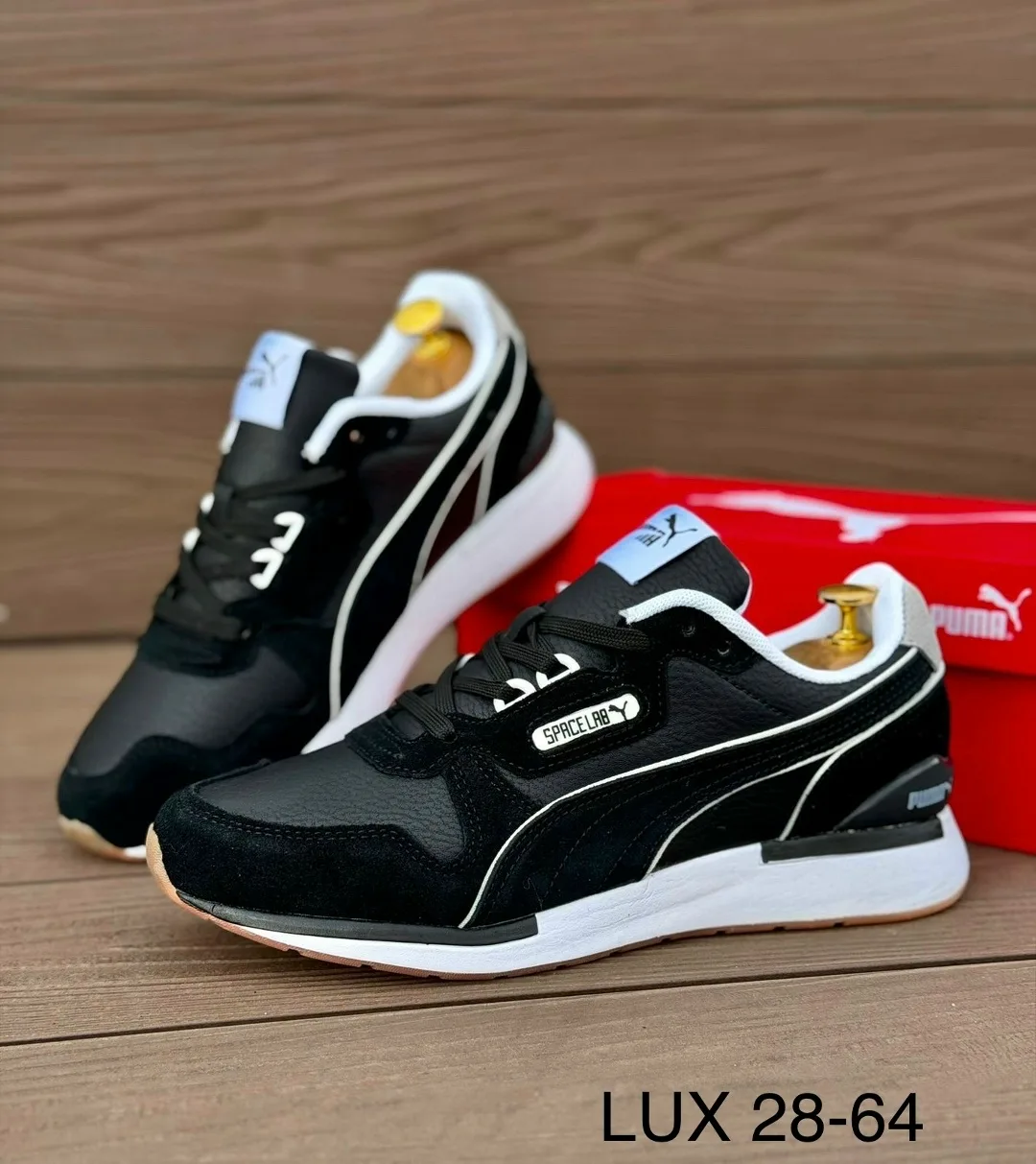 Кеды PUMA мужские из натуральной замши и кожи — фото 3