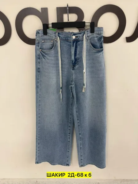 Брюки, джинсовые — фото 3