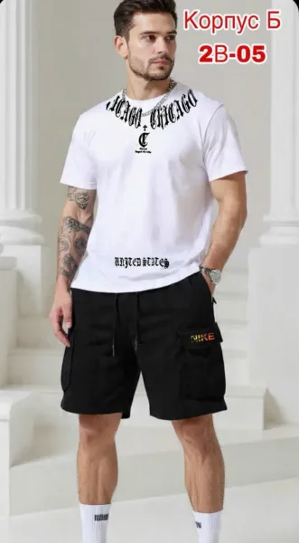 Двухниточный костюм для мужчин — фото 1