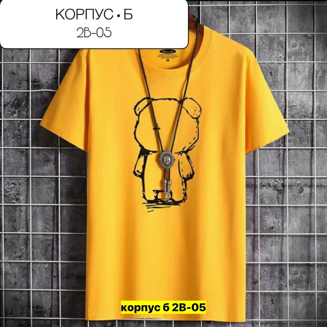 Мужская футболка из натурального хлопка — фото 7
