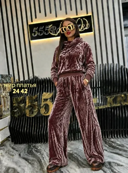 Костюм велюр — фото 2