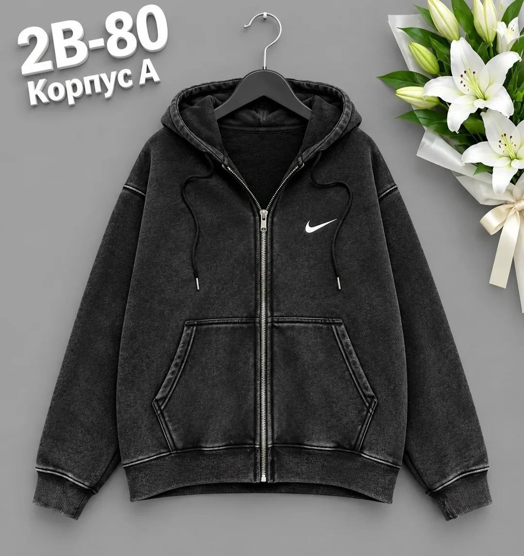 Толстовка с начёсом, подходит по росту от 122 до 146 — фото 5