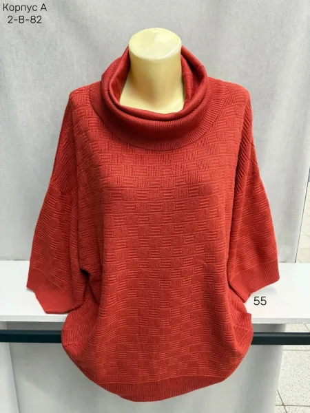 Свитер из 80 хлопка и 20 эластана 80 COTTON, 20 ELASTANE — фото 4