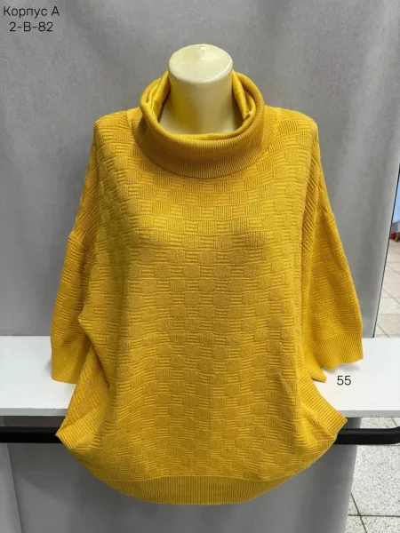 Свитер из 80 хлопка и 20 эластана 80 COTTON, 20 ELASTANE — фото 10