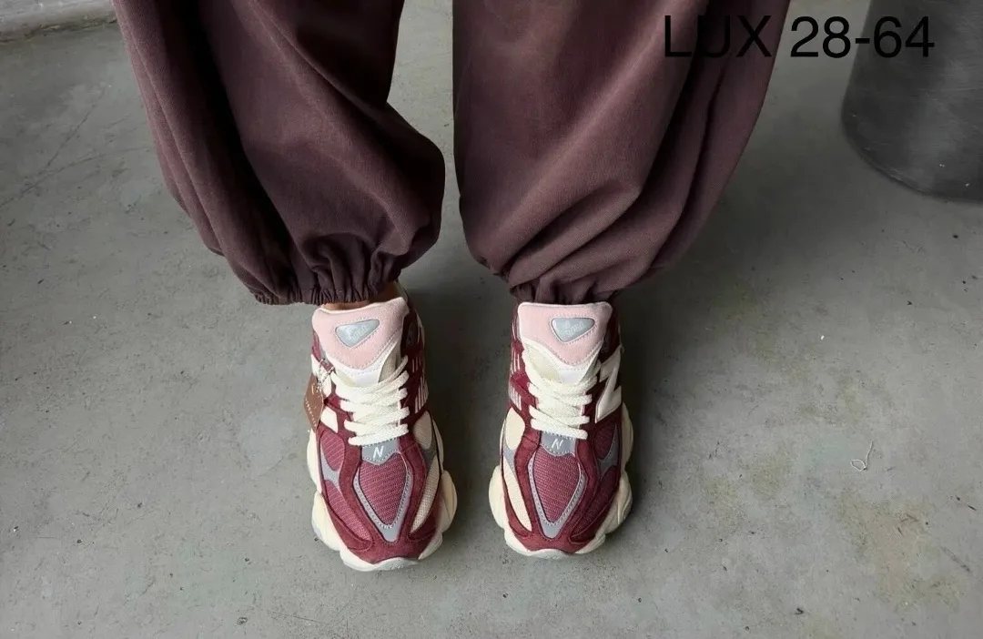 Натуральный NEW Balance 9060, женские кеды из замши — фото 5