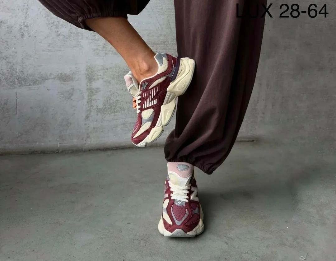 Натуральный NEW Balance 9060, женские кеды из замши — фото 6