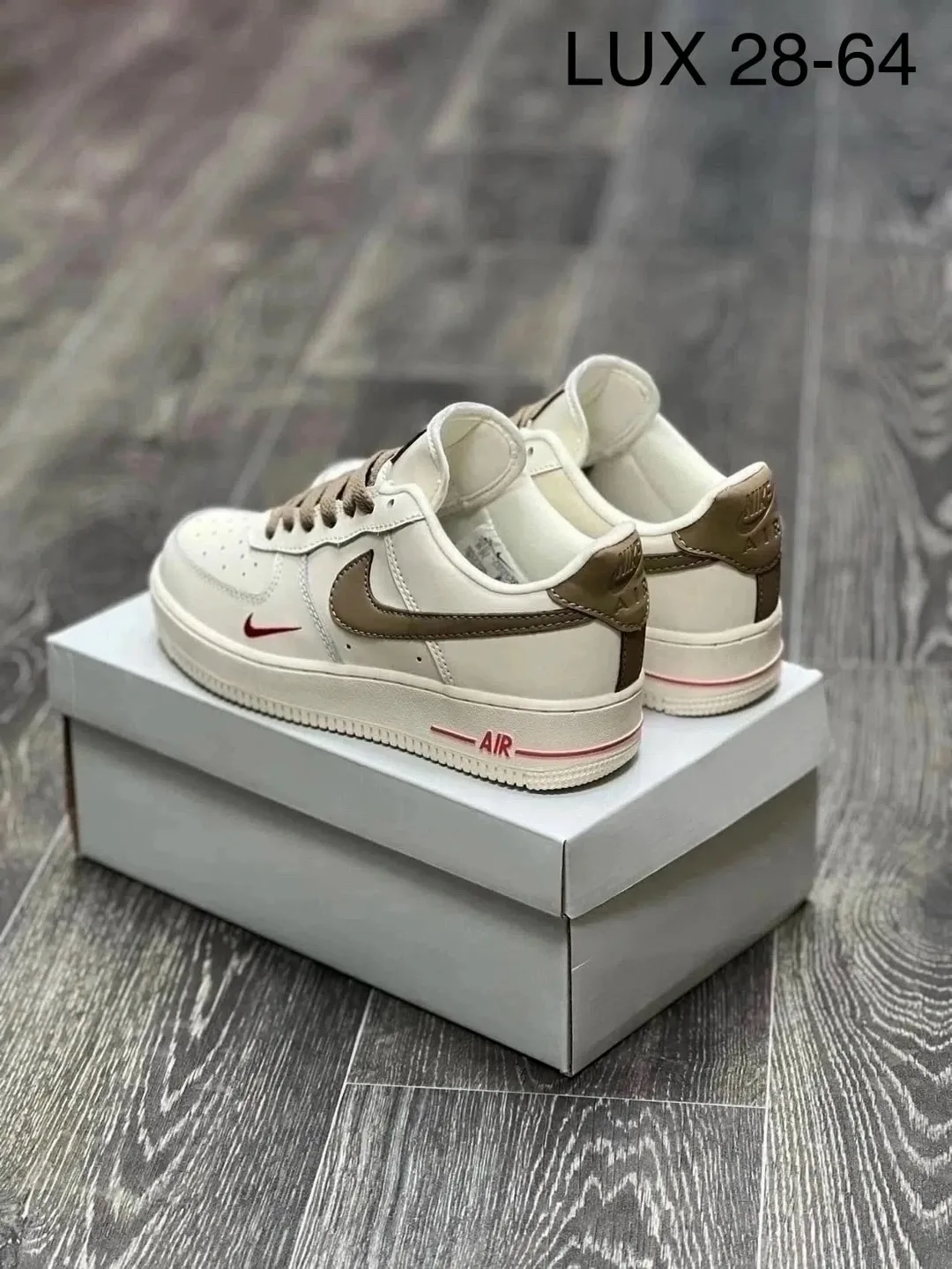 Кроссовки мужские Nike Air Force натуральная кожа — фото 2
