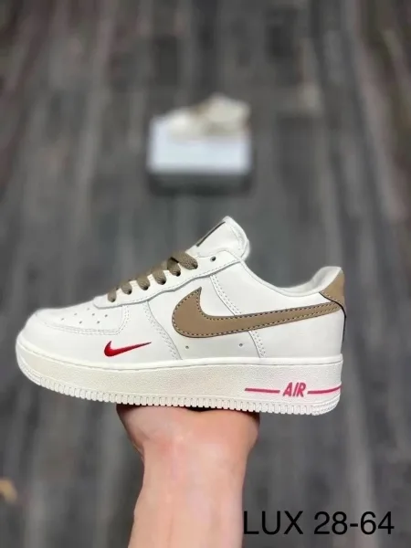 Кроссовки мужские Nike Air Force натуральная кожа — фото 1