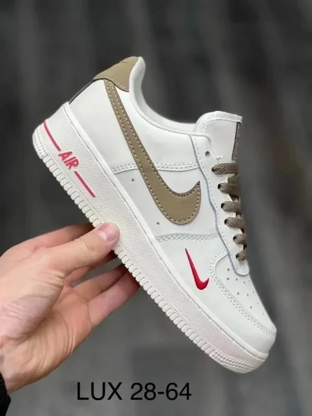Кроссовки мужские Nike Air Force натуральная кожа — фото 5